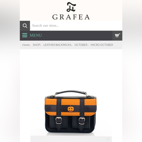 Grafea 	MICRO OCTOBER (Limited edition) handbag - Picture 2 of 3